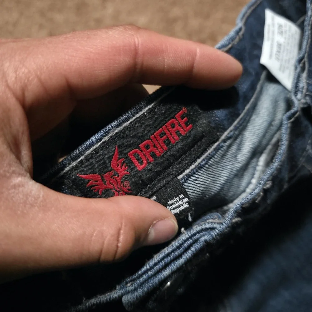 DRIFIRE CAT2 Flame Resistant FR Blue Jeans Mens Workwear 38 x 34 *Fits 39 x 33